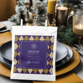 Liebe Raute Navy & Tan Polterabend Geschenktütchen