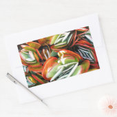 Liebe_ Rechteckiger Aufkleber (Umschlag)