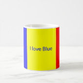 Liebe Red Blue Yellow und Sie alle Tasse (Mittel)