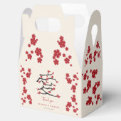 Liebe Red Cheroms Engagement Party Geschenkschachtel (Geöffnet)