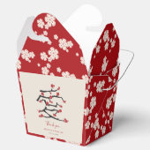 Liebe Red Cheroms Engagement Party Geschenkschachtel (Geöffnet)