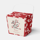 Liebe Red Cheroms Engagement Party Geschenkschachtel (Vorderseite)
