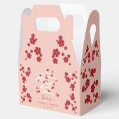 Liebe Red Cheroms Engagement Party Geschenkschachtel (Geöffnet)