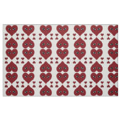 Liebe Red Heart Face Fabric Stoff (Fat Quarter (45,7 x 55,9 cm))