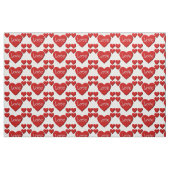 Liebe Red Hearts Fabric Stoff (Fat Quarter (45,7 x 55,9 cm))
