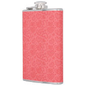 Liebe "Red Hearts Flask" Flachmann (Links)