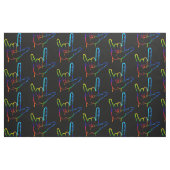 Liebe Regenbogen-Explosion ASL I Sie gemustertes Stoff (Fat Quarter (45,7 x 55,9 cm))