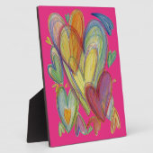Liebe Regenbogen Kunst Kunst Kunstschätze Fotoplatte (Seite)