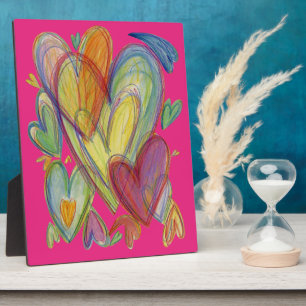 Liebe Regenbogen Kunst Kunst Kunstschätze Fotoplatte