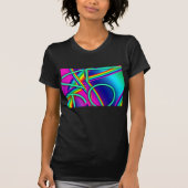 LIEBE Regenbogen-Pop färbt 2 T-Shirt (Vorderseite)