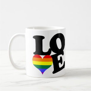 Liebe-Regenbogen-Pride Kaffeetasse