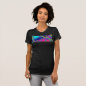 LIEBE Regenbogenfarben Pop T-Shirt (Vorne ganz)