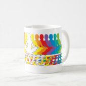 Liebe Regenbogenvorräte Kaffeezubereitung Tasse (VorderseiteRechts)
