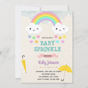 Liebe Regendusche Geburtstagsfeier Einladung