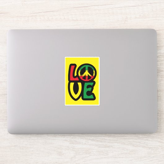 Liebe Reggae Musik Symbol Reggae Aufkleber Reggae (Computer)