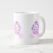 "Liebe regiert hier" Tasse der königlichen Wasserf (Vorderseite Rechts)