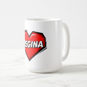 Liebe Regina Kaffeetasse (VorderseiteRechts)