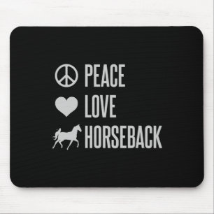 Liebe Reiten Mousepad