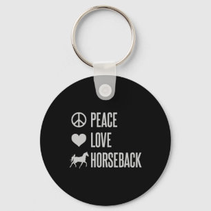 Liebe Reiten Schlüsselanhänger