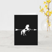 Liebe Reitpferd Reitpferde Lover Eq Karte (Gelbe Blume)