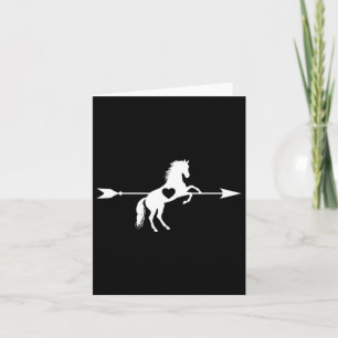 Liebe Reitpferd Reitpferde Lover Eq Karte