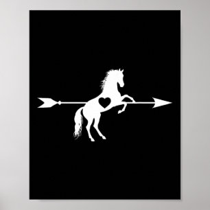 Liebe Reitpferd Reitpferde Lover Eq Poster