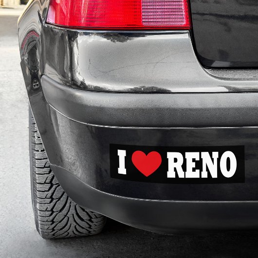 Liebe Reno Autoaufkleber
