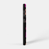 LIEBE-Retro-Groovy-Wavy-Buchstaben wiederholen Mus Samsung Galaxy Hülle (Rechte Seite)