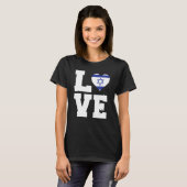 Liebe Retro Israel T-Shirt (Vorne ganz)