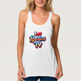 Liebe Retro-TV Tank Top
