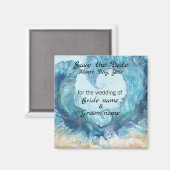 Liebe Rett Datum Magnet (Vorderseite/Rückseite)