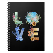 LIEBE RETTE UNSEREN PLANETEN NOTIZBLOCK (Vorderseite)