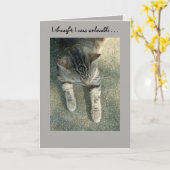 "Liebe rettet" Gruß-Karte Karte (Gelbe Blume)