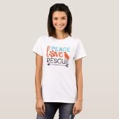 Liebe rettet Hunde T-Shirt (Vorne ganz)