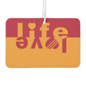 Liebe / Rettungswagenluftkühler Autolufterfrischer (Rückseite)