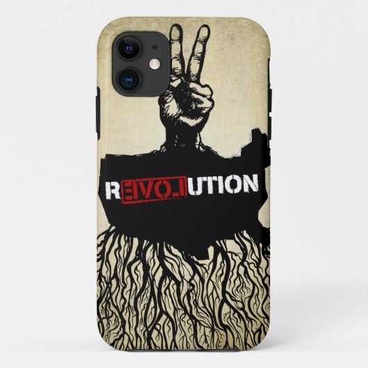 Liebe-Revolutions-Case-Mate-Fall Case-Mate iPhone Hülle (Rückseite)