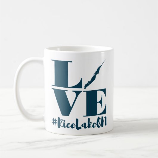 Liebe-Rice See-Tasse Kaffeetasse (Links)