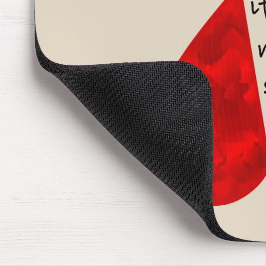 Liebe-Richtungs-Licht Mousepad (Ecke)