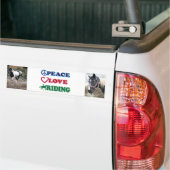 Liebe-Riding Autoaufkleber (Auf Lkw)