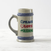 Liebe-Riding Bierglas (Links)