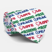 Liebe-Riding Krawatte (Gerollt)