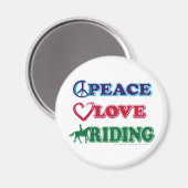 Liebe-Riding Magnet (Vorderseite/Rückseite)