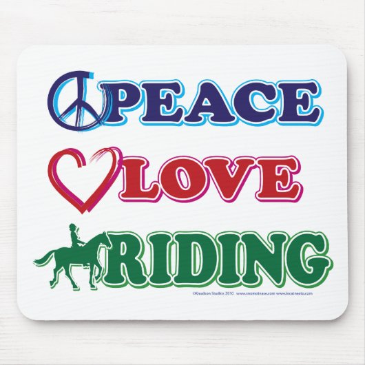 Liebe-Riding Mousepad (Vorne)