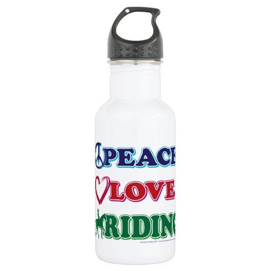 Liebe-Riding Trinkflasche (Vorderseite)