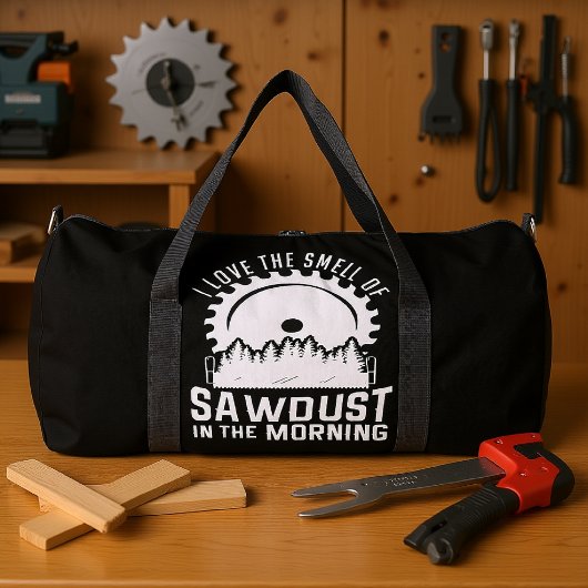  Liebe riecht Sägemehl Morgen  Duffle Bag