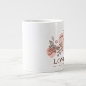 "Liebe-" riesige Tasse (Vorderseite)