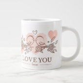 "Liebe-" riesige Tasse (Rechts)