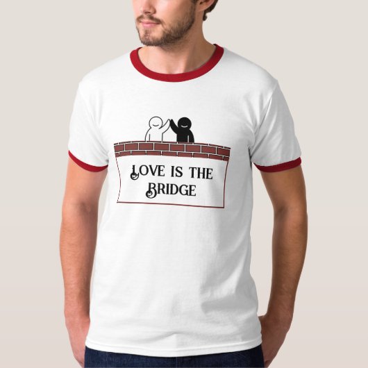 Liebe ringer T Shirt (Vorderseite)
