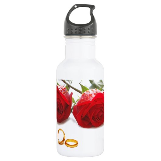 Liebe Rings Liberty Flasche Trinkflasche (Vorderseite)