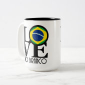 LIEBE Rio Branco 15oz Zweifarbige Tasse (Vorderseite Links)